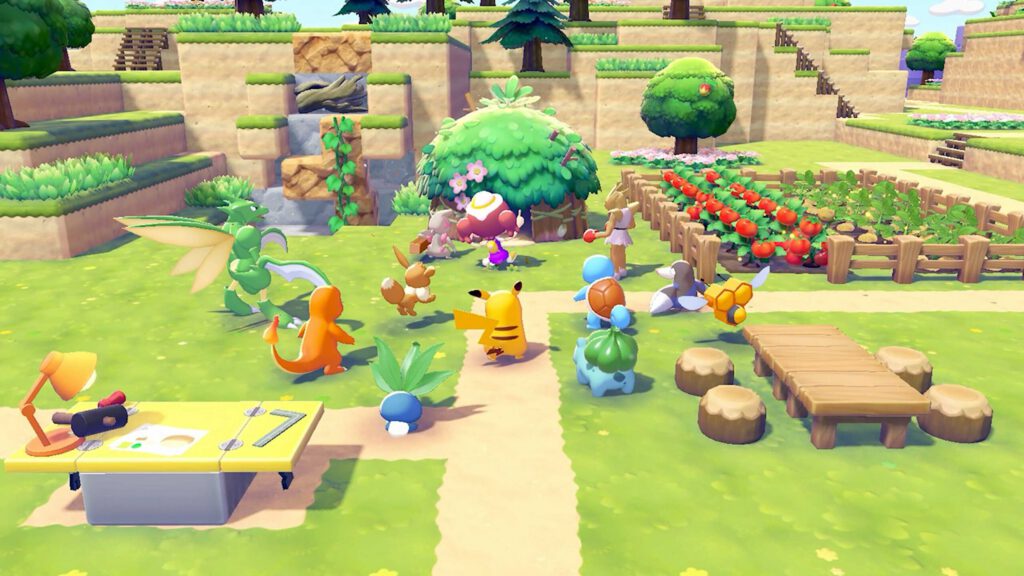 Pokémon Pokopia en Switch 2 con mundo abierto y estilo relajante